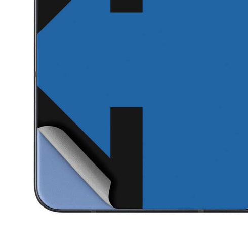 Black and Blue Arrows Galaxy Z Fold5 5G Skin